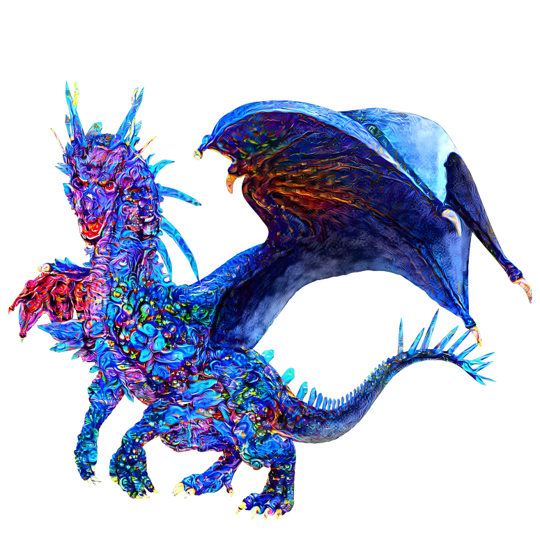 blue dragon