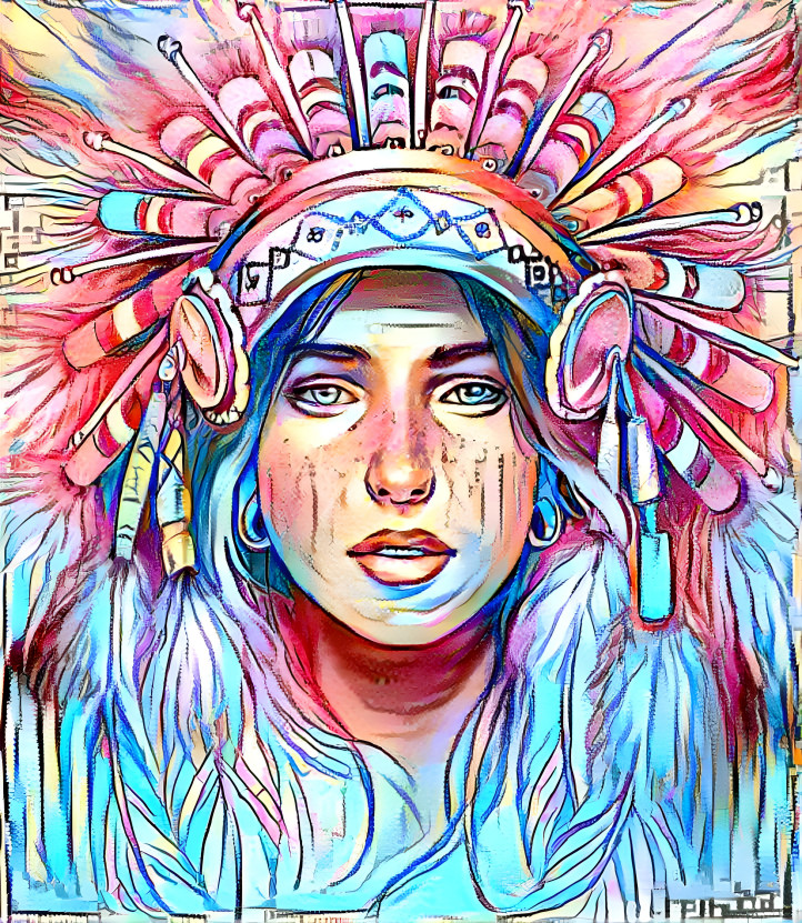 Sad Indian Maiden