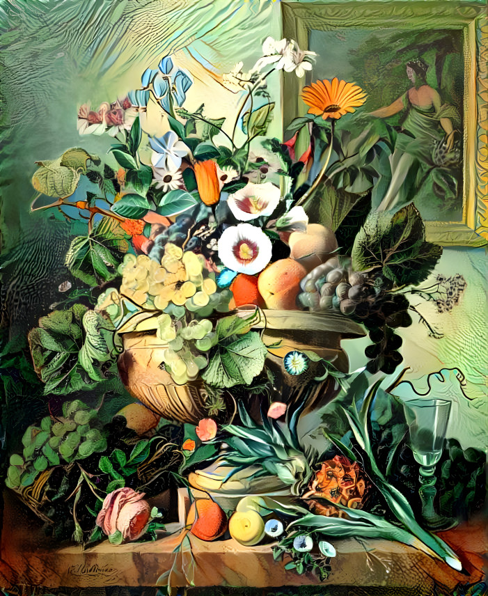 Still Life With Vase And Flowers