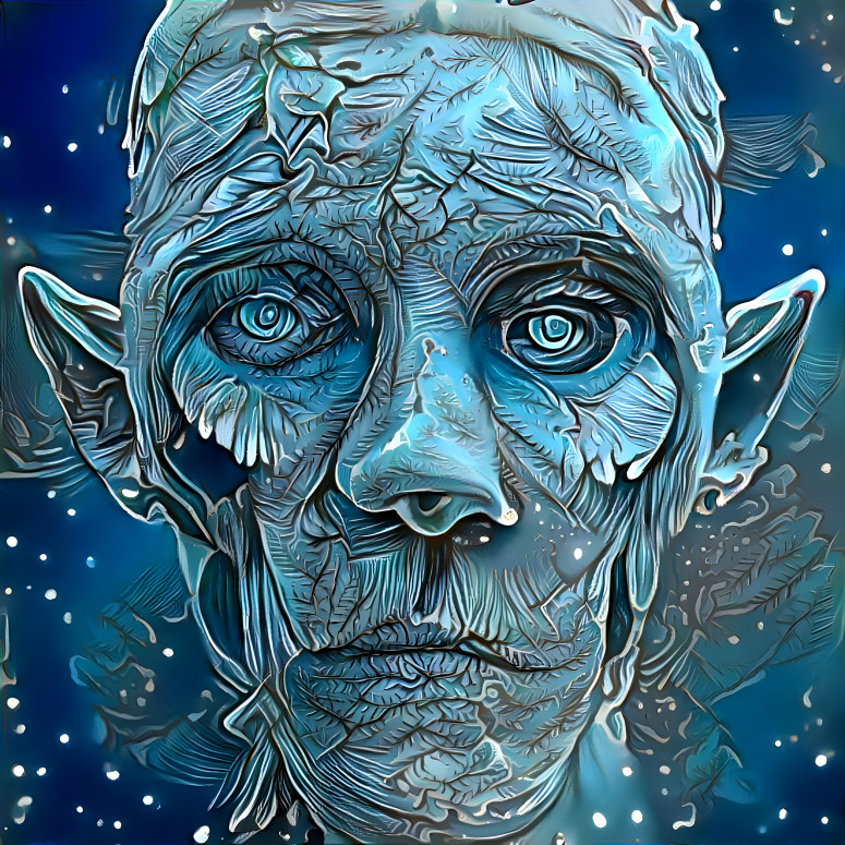 Blue Zombie Elf