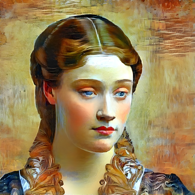 Woman in Victorian Dress