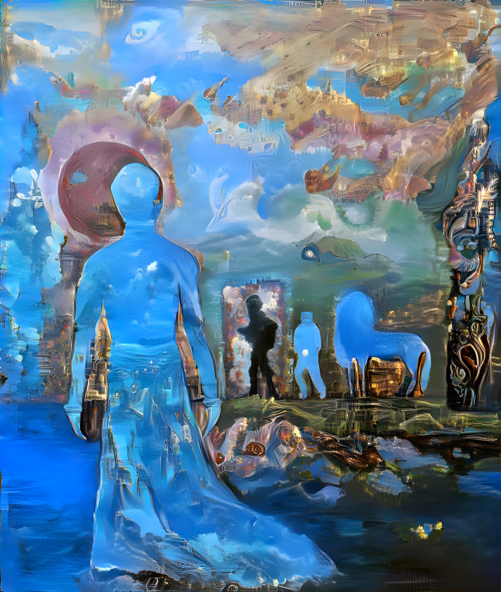 Strange Land:Lady in blue 