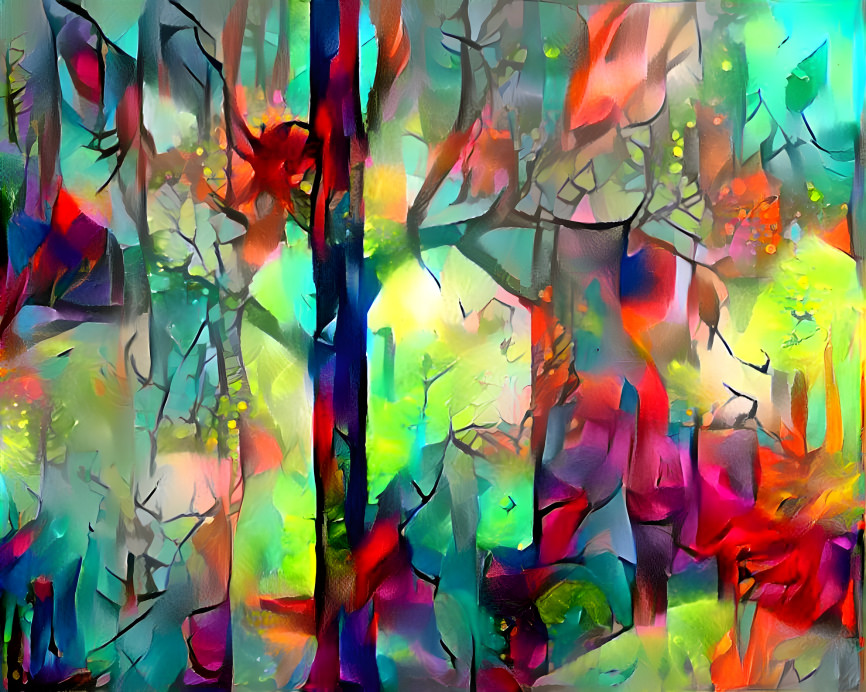 Colorful Forest