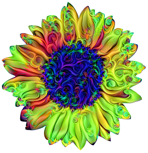 Psychedelic Sunflower 7