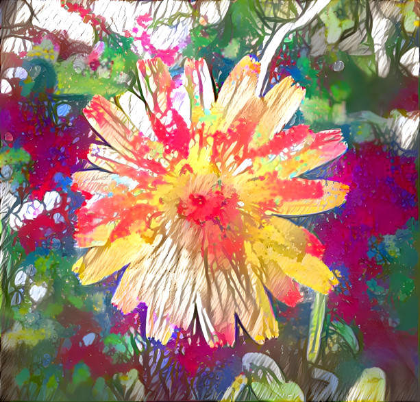 Flower painting