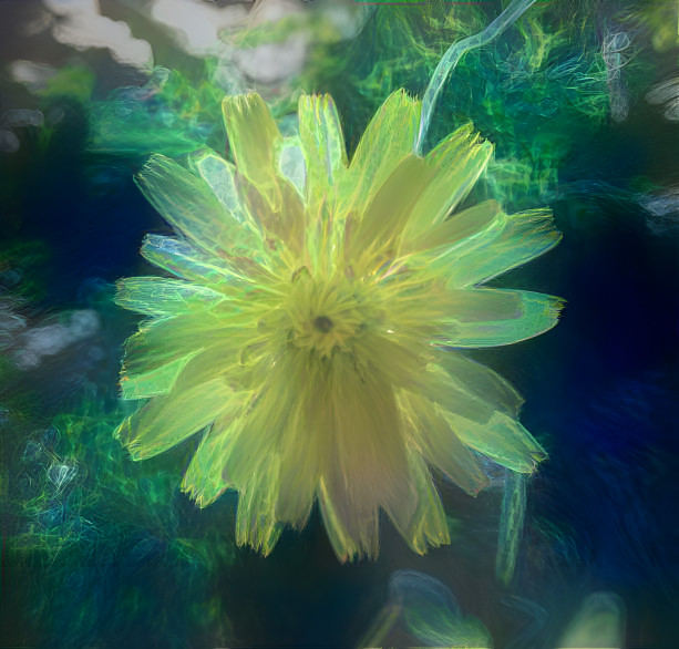 Fractal flower blend