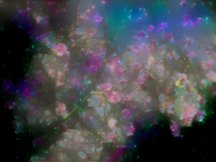 Galaxy flowers