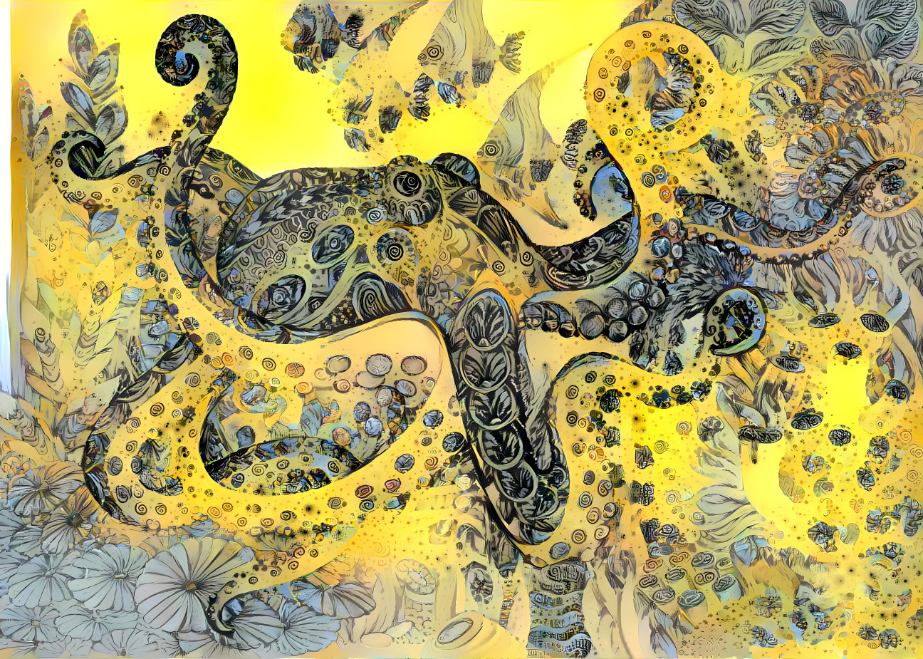 Octopus with R Crump deep style