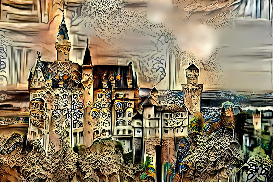 Another Neuschwanstein style based on NightCafe