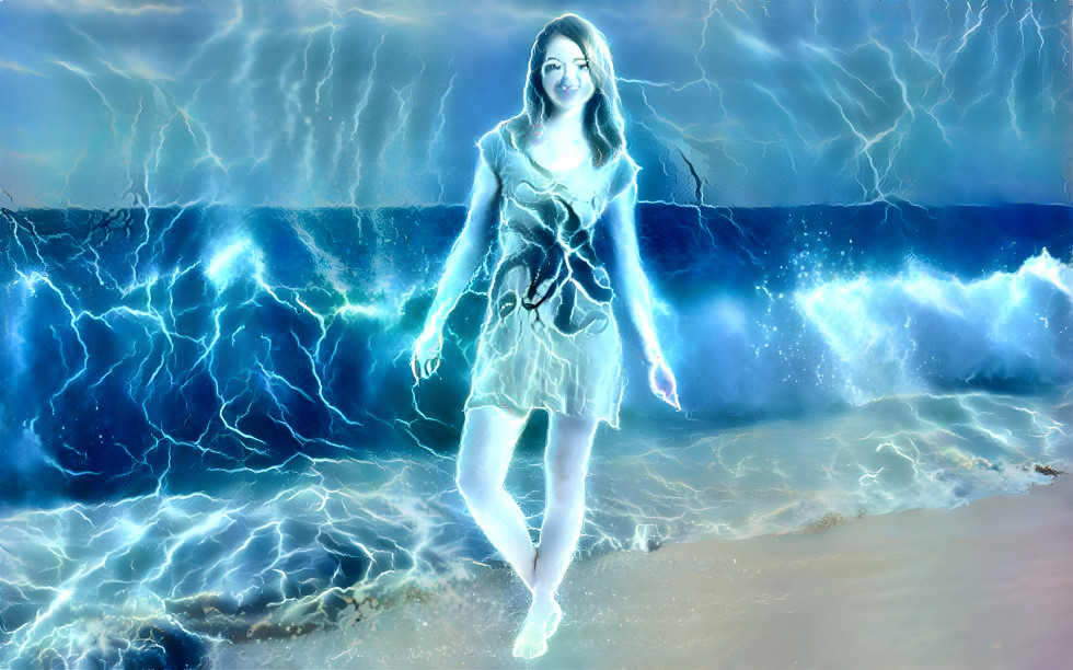 lightning girl