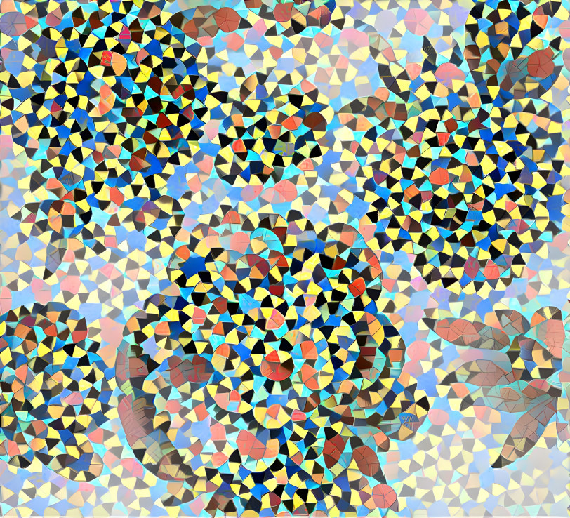 Style transfer from Penrose tiles