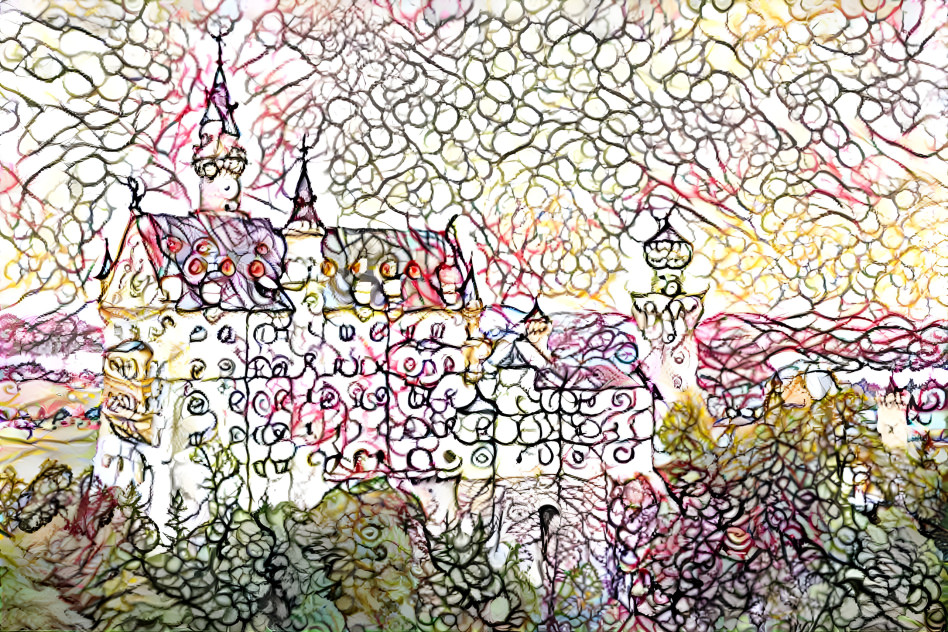 Neuschwanstein scribbles