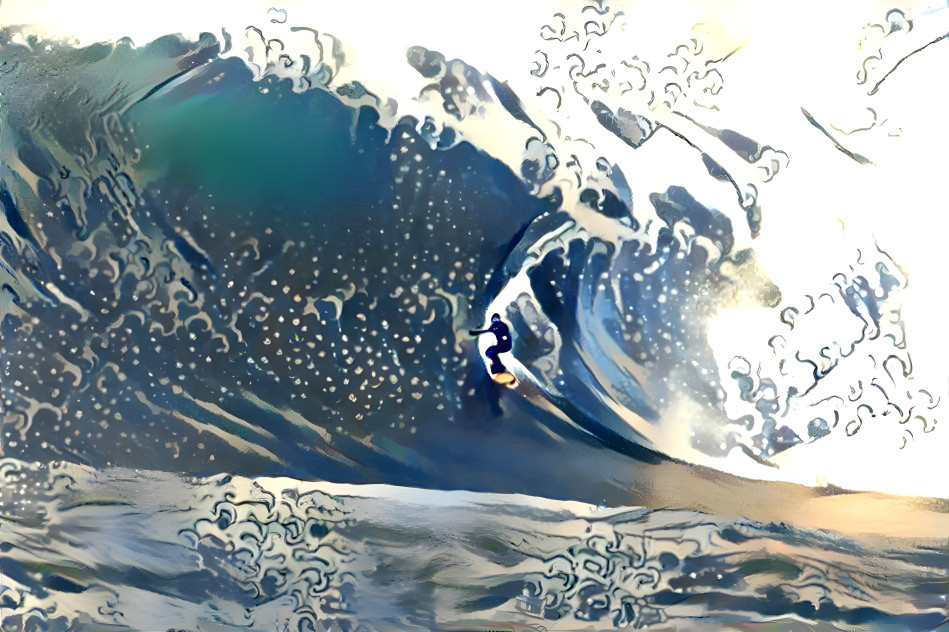 The Great Wave Off Half Moon Bay