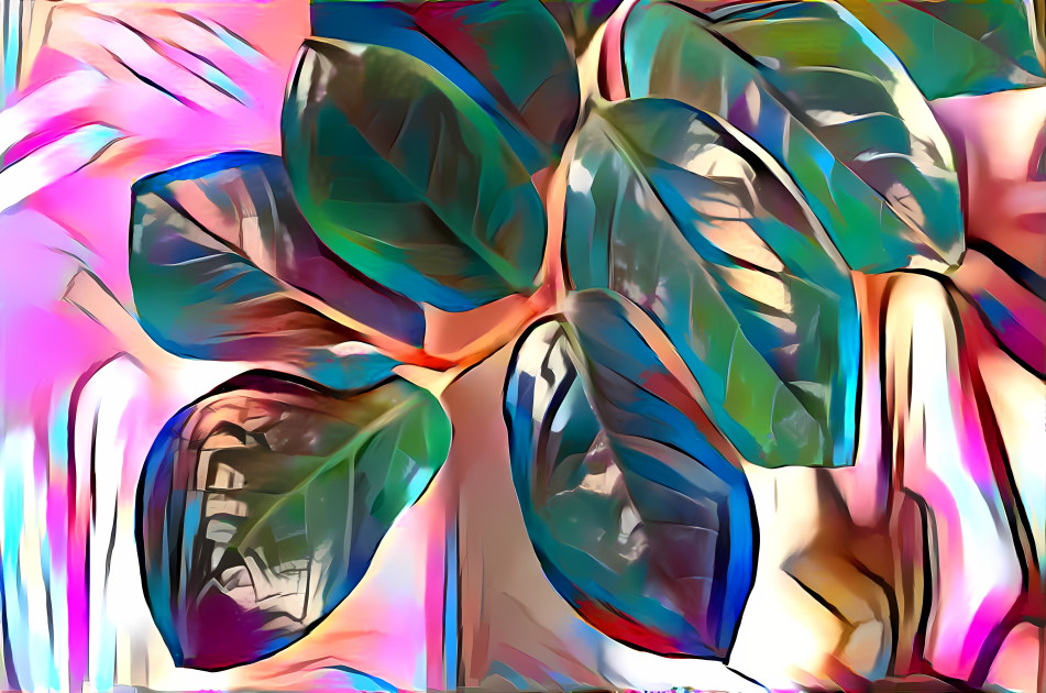 colored leaves