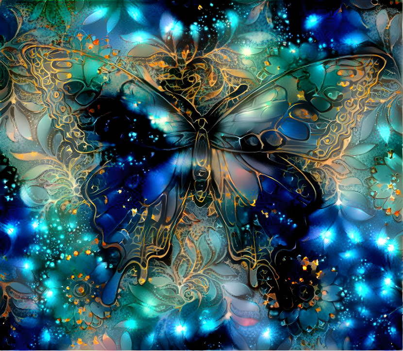 cosmic butterfly