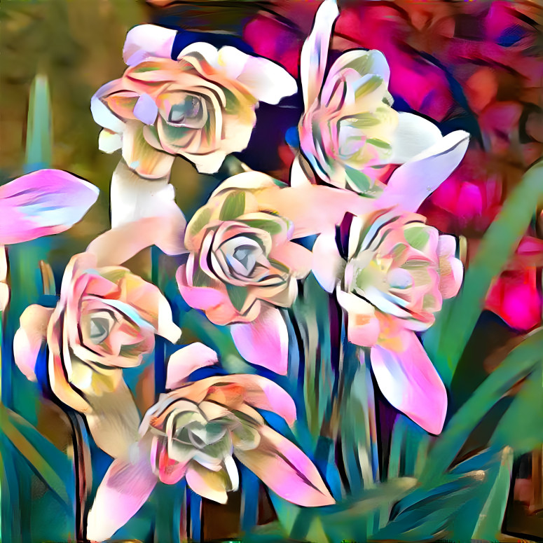 Flowers using result as a deep style