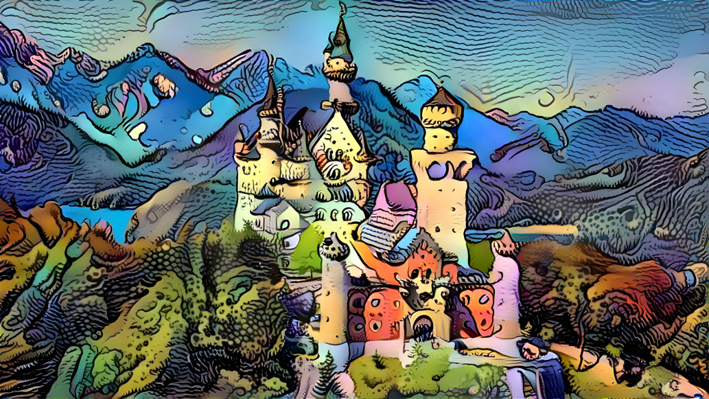 cartoon castle