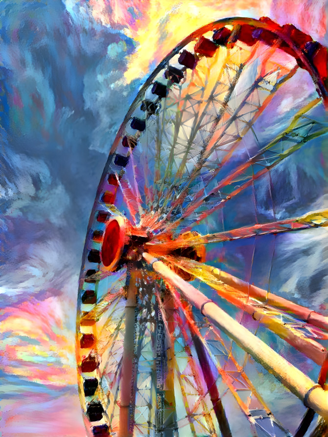 Navy Pier Color Wheel