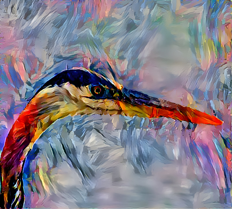 Blue heron