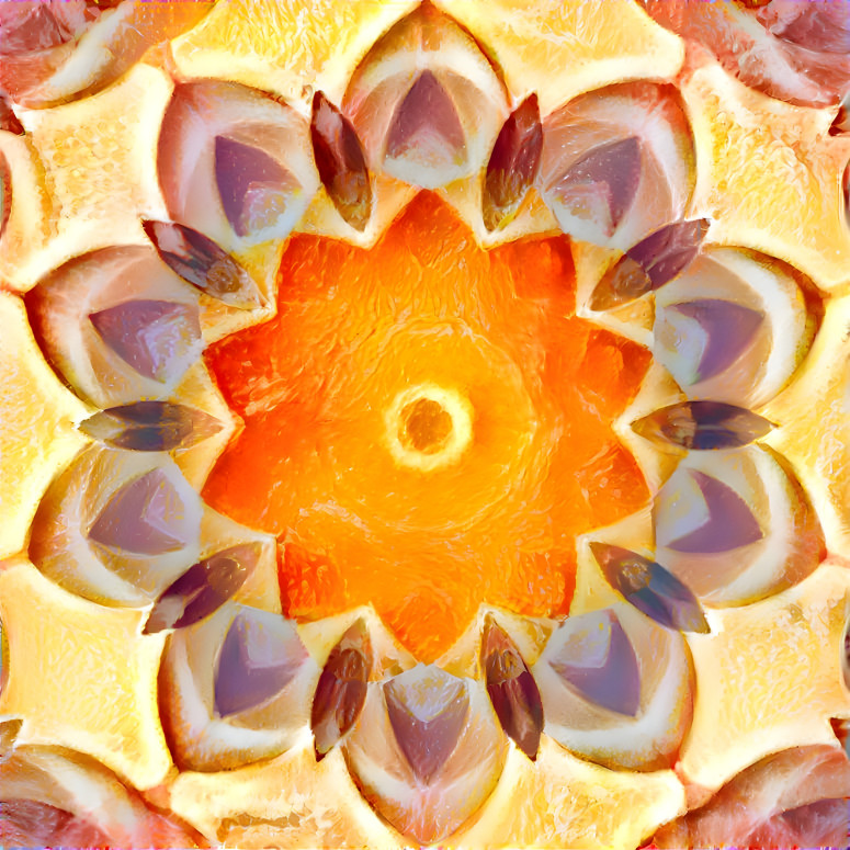 Orange Mandala