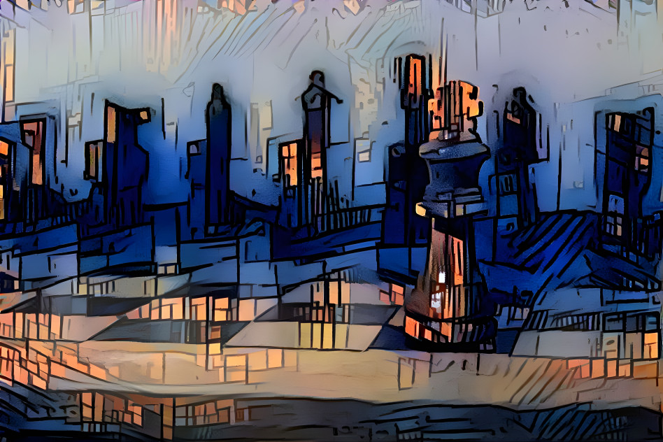 Chess Cityscape