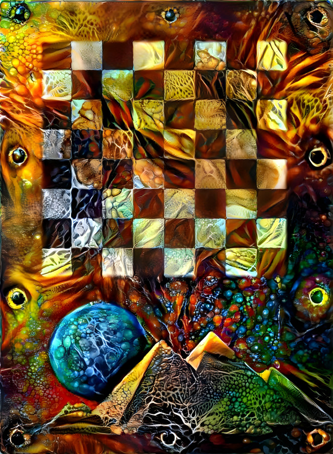 Acid Chess Board