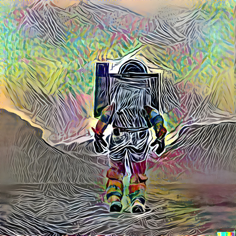 Trippy Spaceman