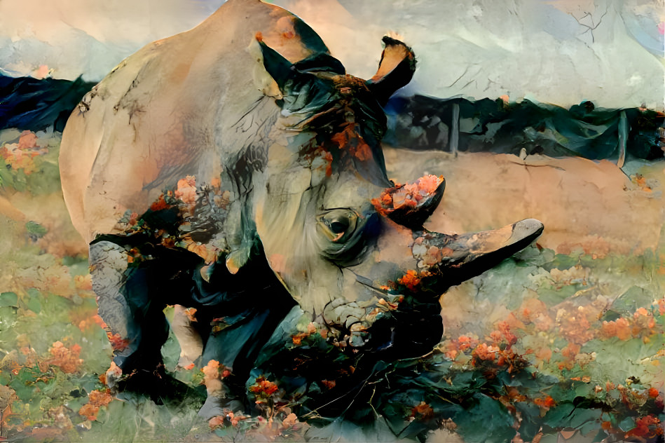 Floral Rhino