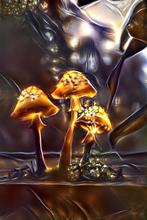 Glowing Mushrooms