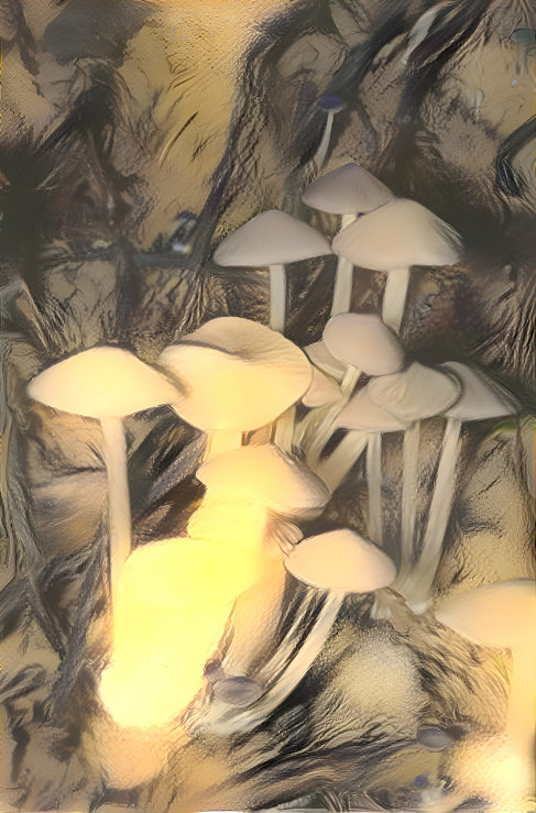 Beige Mushrooms