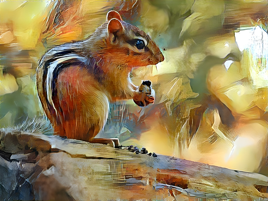 Chipmunk thinking 