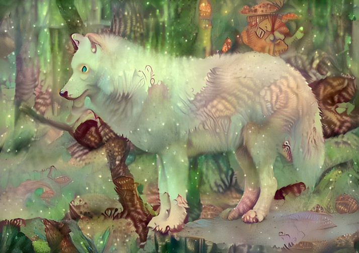 White wolf