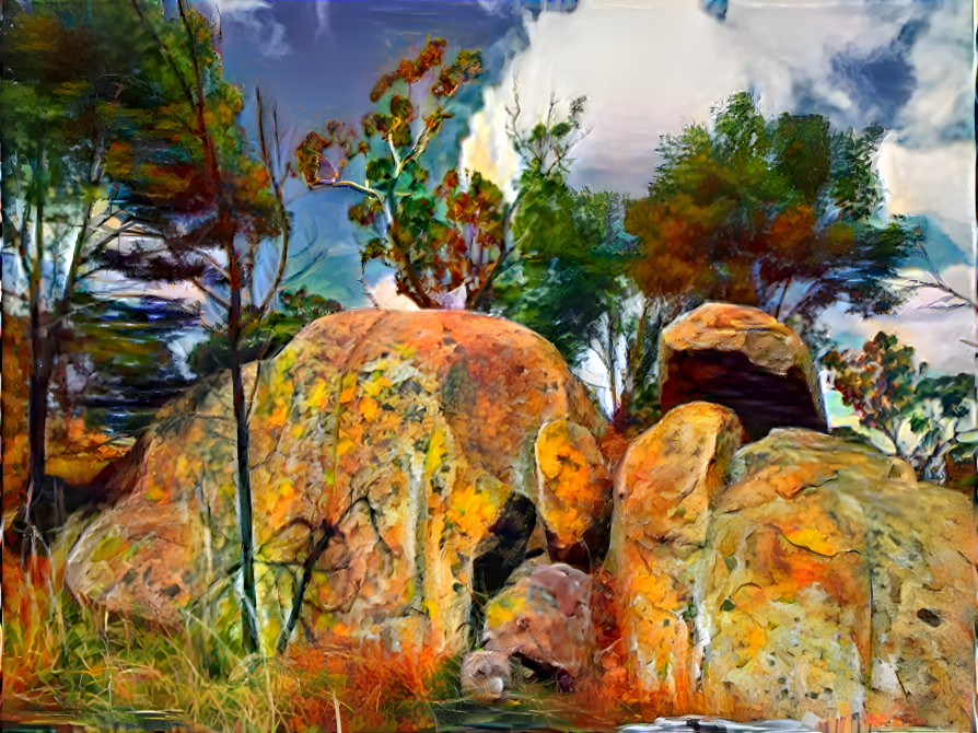 From the 'Granite Outcrops' Series - 0586