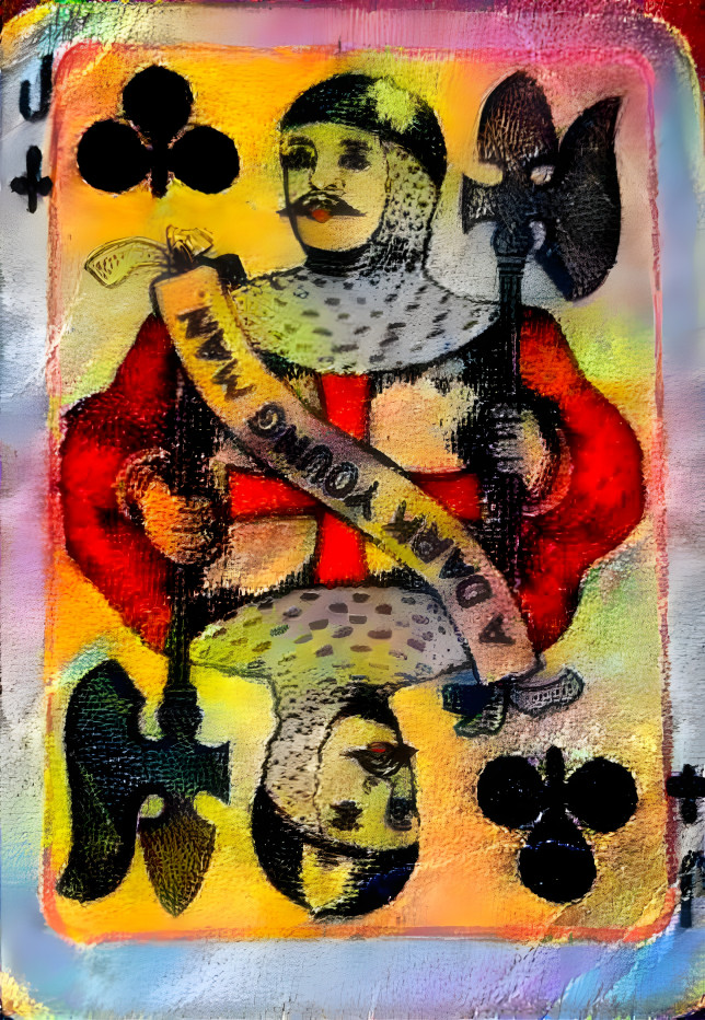 'Playing Card/Tarot Series' - Jack of Clubs