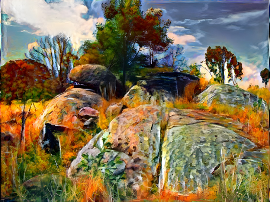 From the 'Granite Outcrops' Series - 0584-3