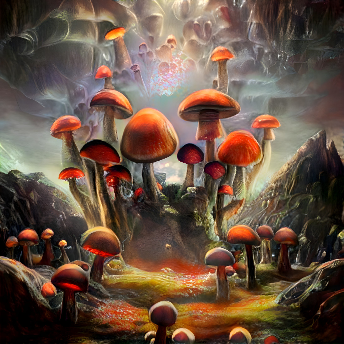 Planet of the magic mushroom wizards 