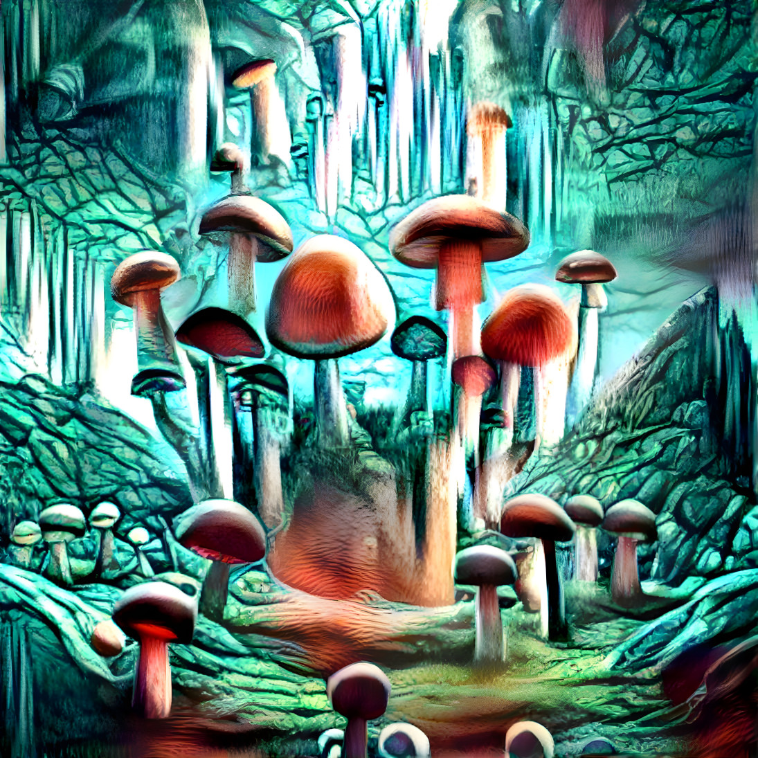 Planet of the magic mushroom wizards 