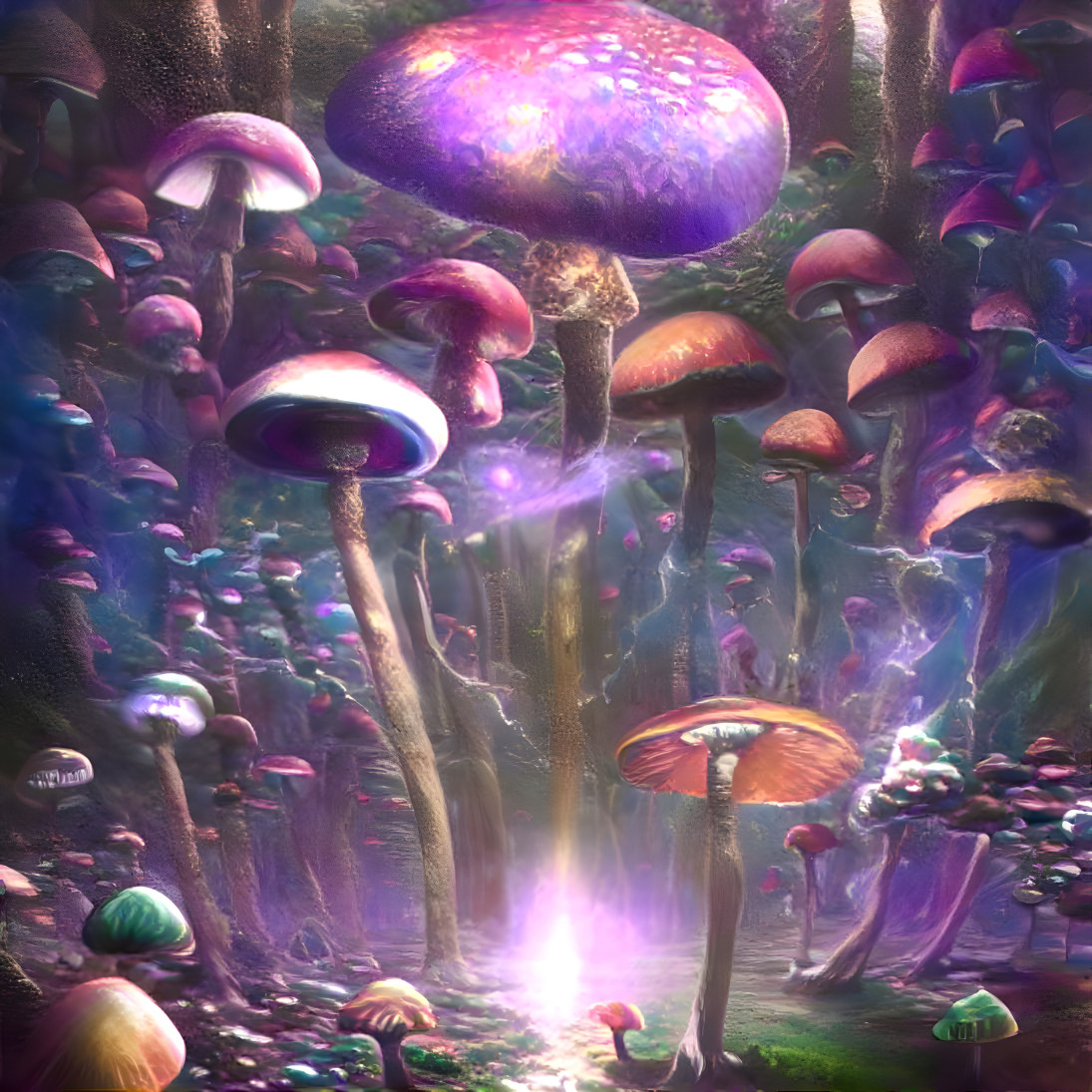 Planet of the magic mushroom wizards 