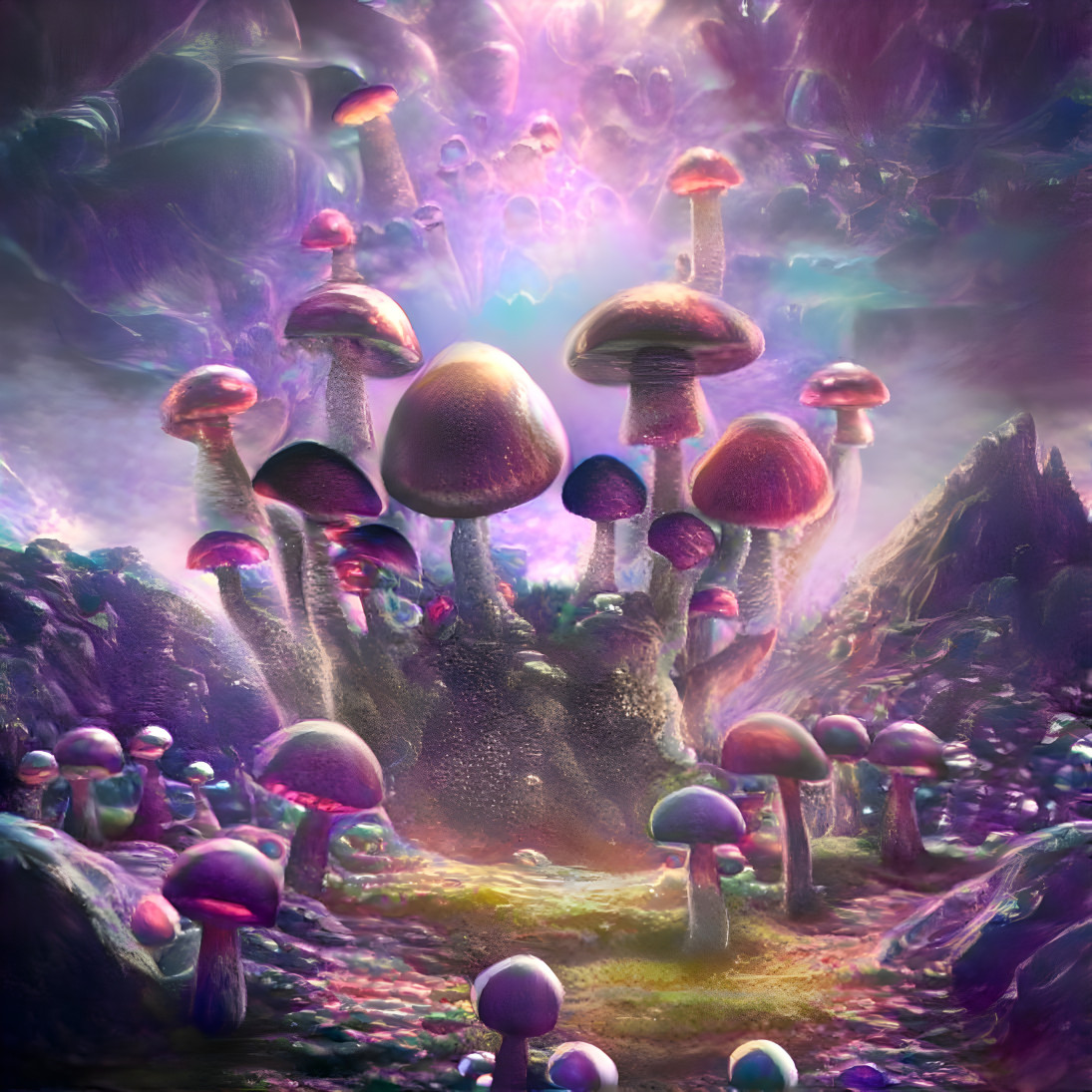 Planet of the magic mushroom wizards 