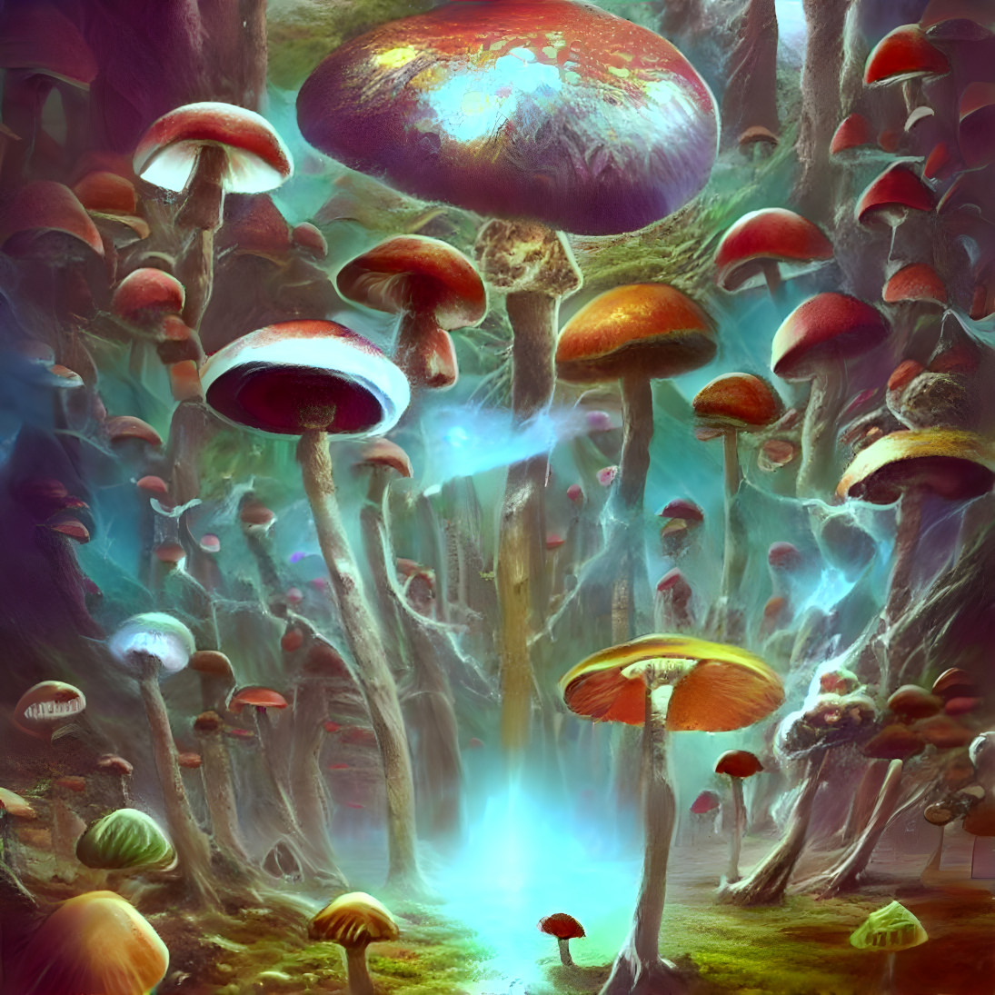 Planet of the magic mushroom wizards 