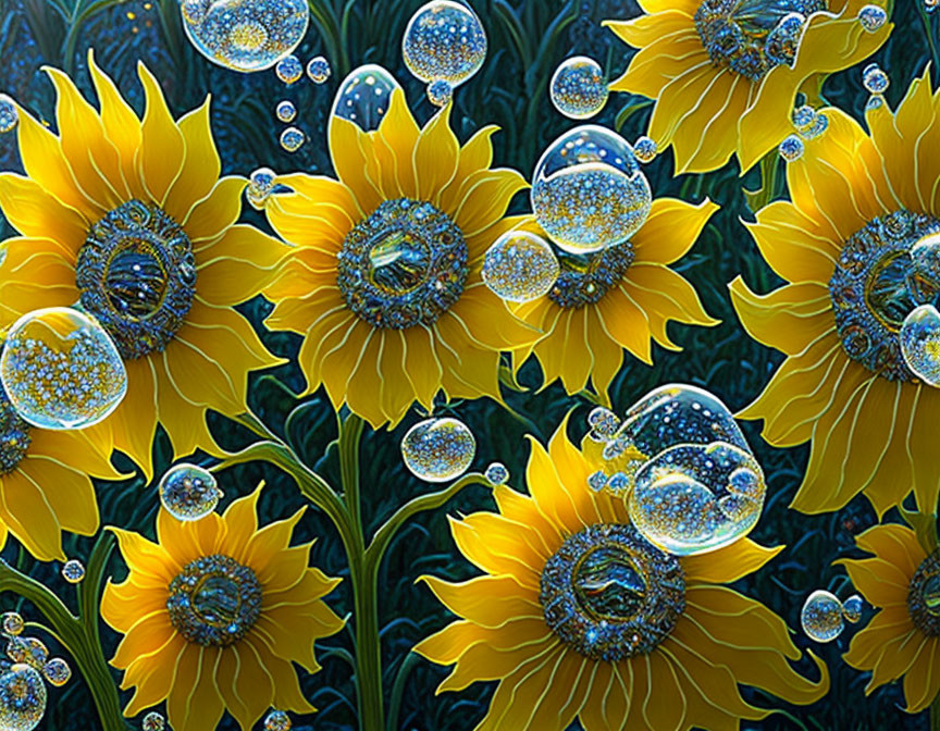 Sun flowers