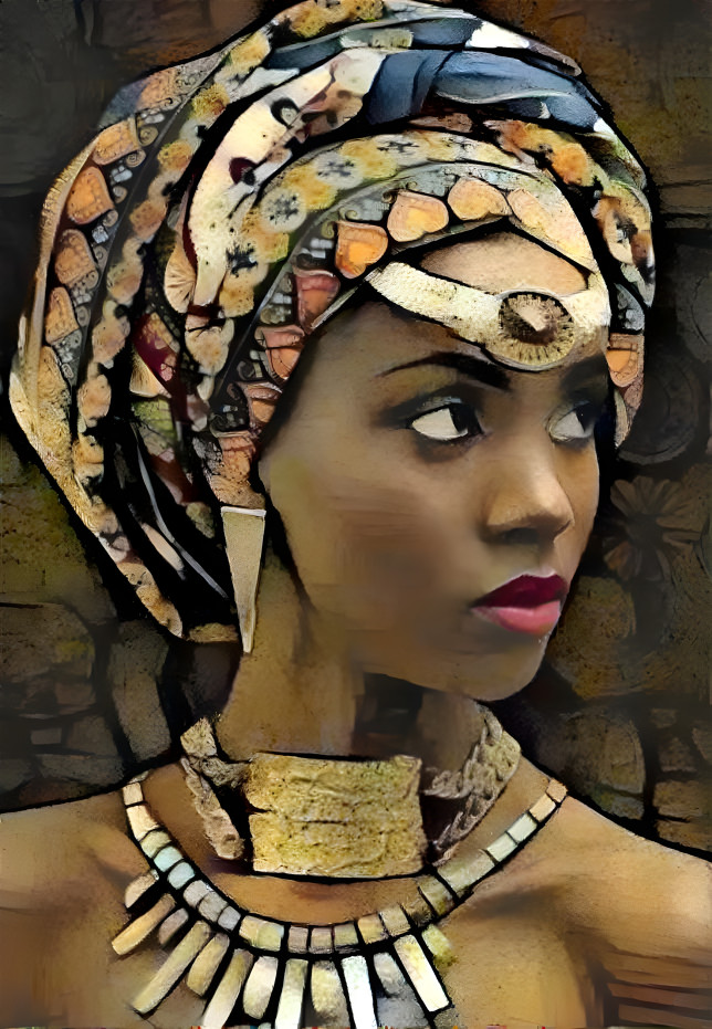 African girl