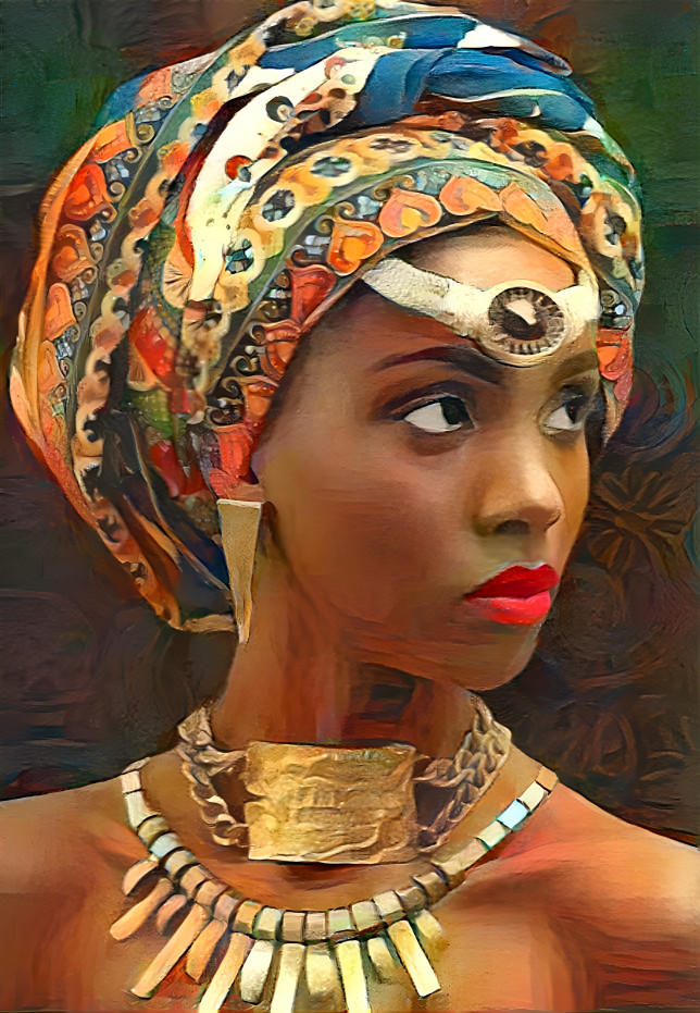 African girl