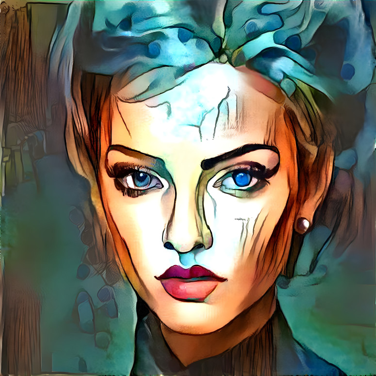 portrait 401 - base image ai generated in Stable D