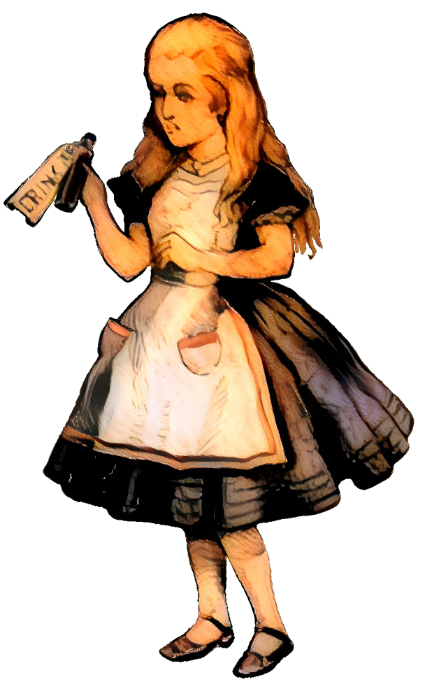 sepia alice