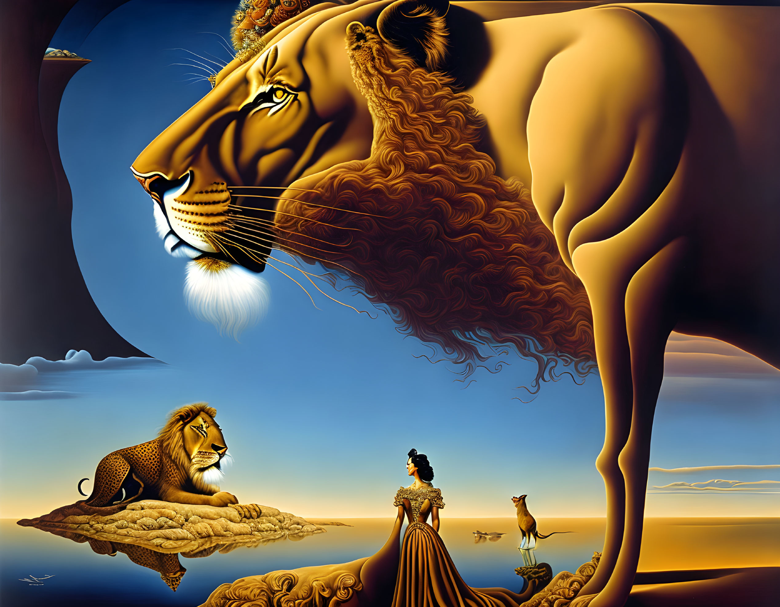 The lady and the lion v.4