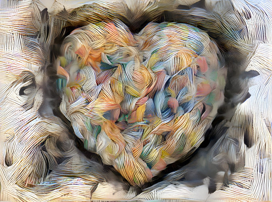 Heart of yarn