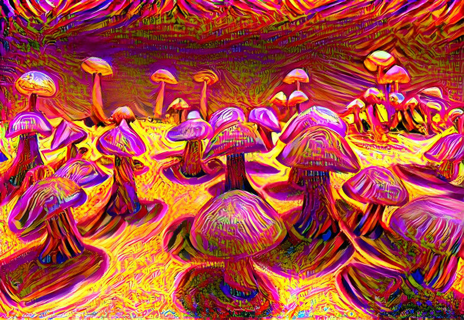 shrooms …