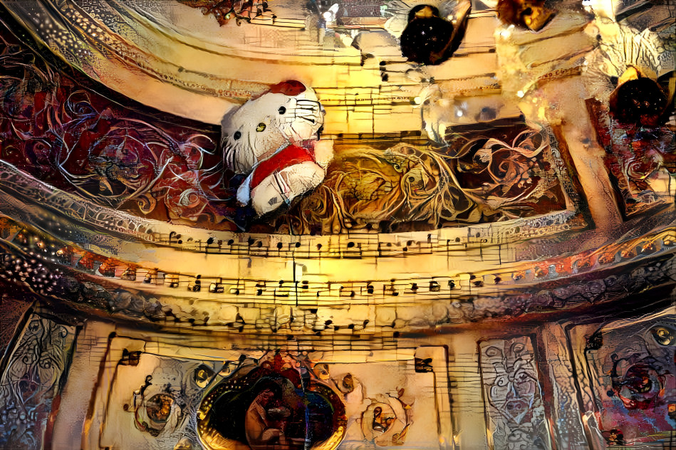 Hello Kitty Visits The Hermitage