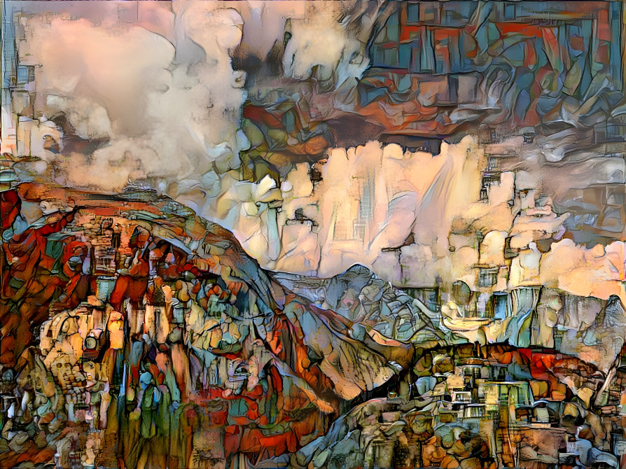 Abstract landscape